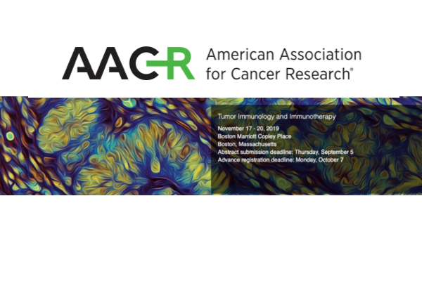 Come see us at AACR’s Tumor Immunology & Immunotherapy Conference 2019