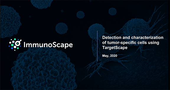 Detection and characterization of tumor-specific cells using TargetScape