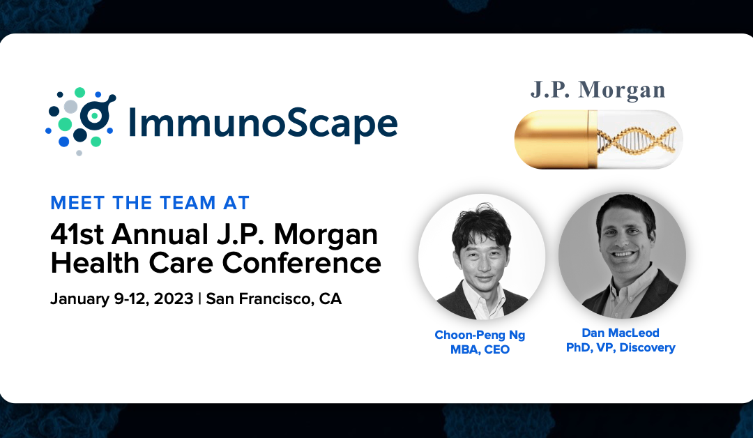 Meet us at the 41st Annual JPM Healthcare Conference