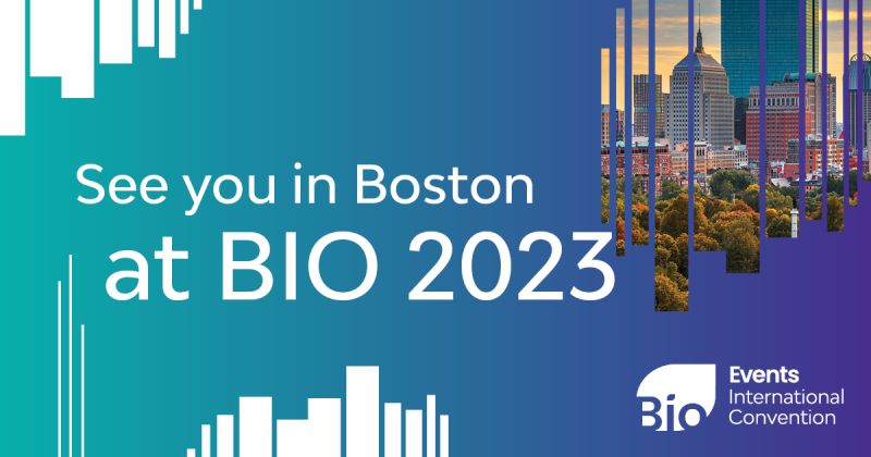 Meet us at  BIO 2023 in Boston