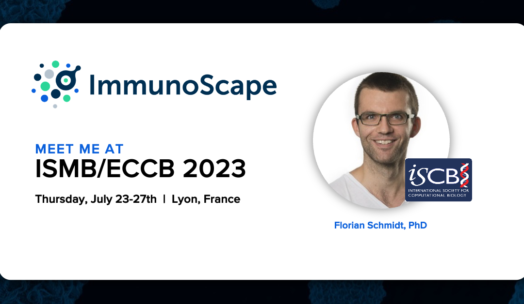 Meet our ML experts at ISMB/ECCB 2023