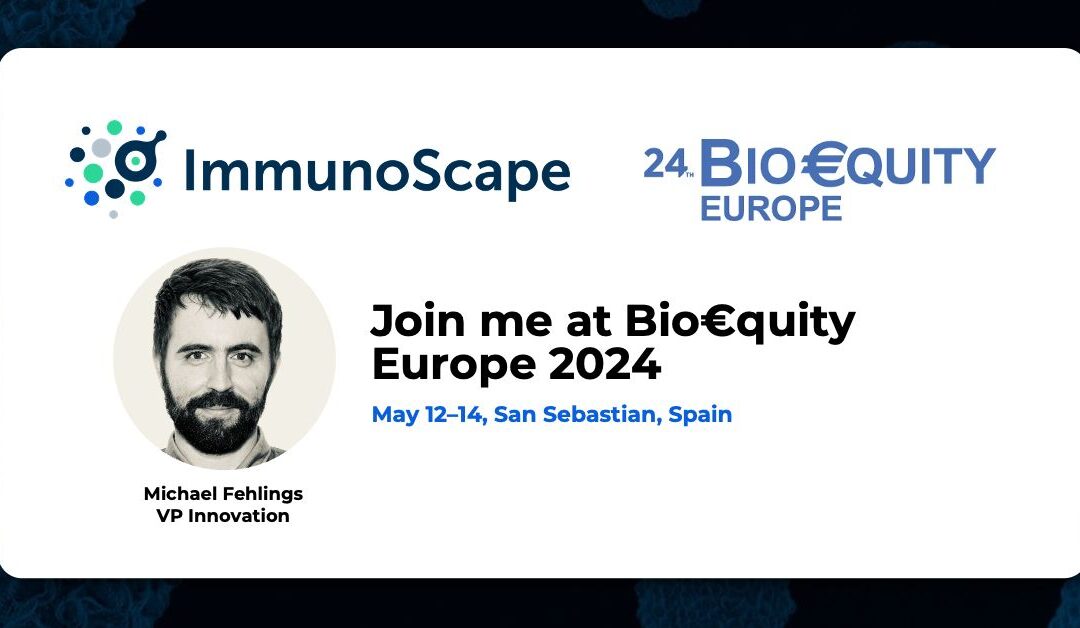 ImmunoScape presents at the 24th BioEquity Europe 2024
